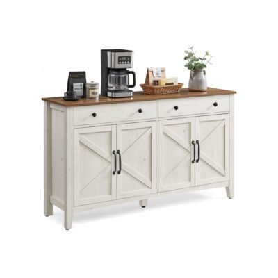 Küchenschrank Sideboard mit Schubladen Aufbewahrungsschrank mit Türen LINA