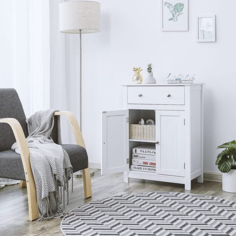Badezimmerschrank mit Schublade FLORAVO – Bild 4