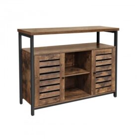 Sideboard Beistellschrank Küchenschrank offene Regalfächer YARA