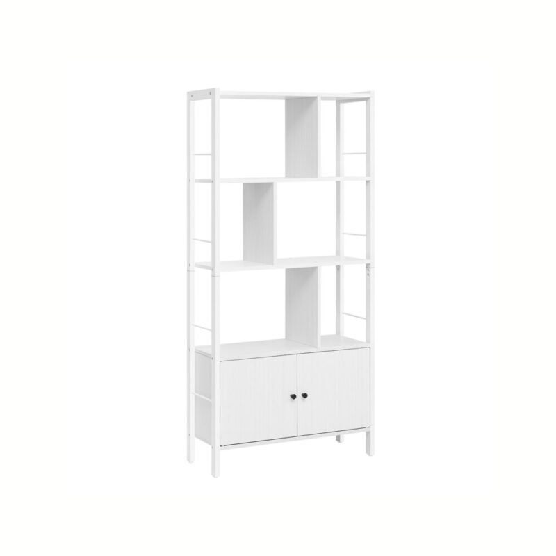 Bücherregal Bücherschrank mit 4 offenen Regalebenen NOVIO
