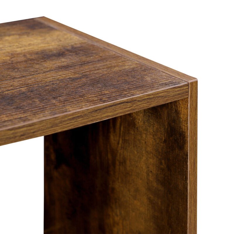 Bücherregal Raumteiler Regal Standregal aus Holz BALU – Bild 4