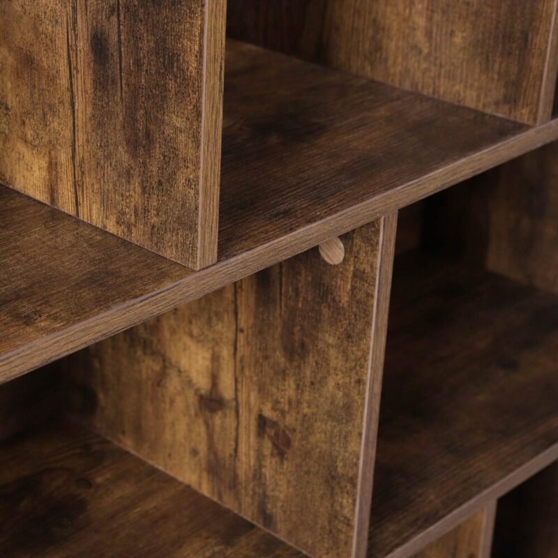 Bücherregal Raumteiler Regal Standregal aus Holz BALU – Bild 5
