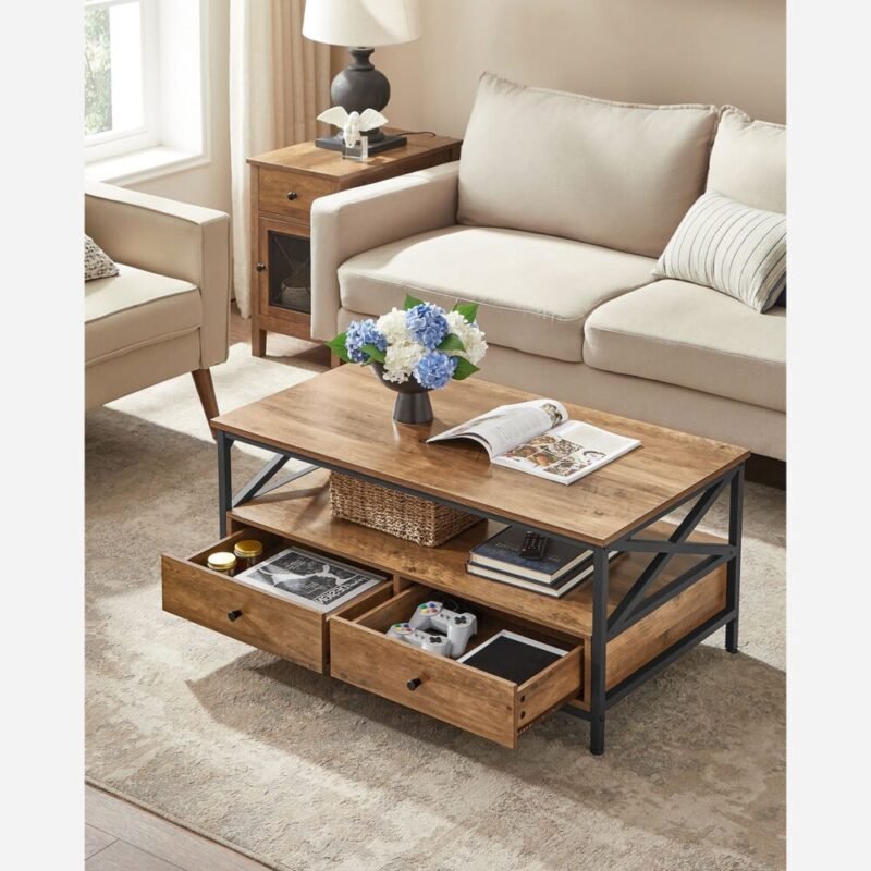 Couchtisch Wohnzimmertisch Sofatisch für Wohnzimmer mit TARA – Bild 3