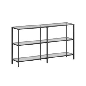 Konsolentisch Flurtisch 3 Ebenen Beistelltisch Ablagen YARA