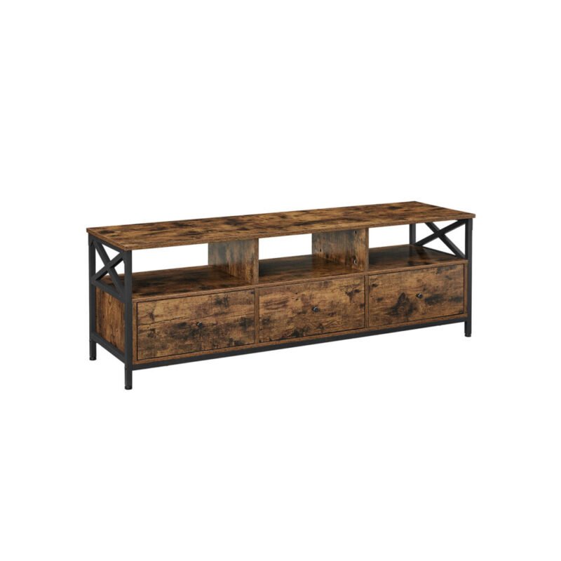 TV-Schrank Lowboard für Fernseher bis zu 65 Zoll NORVALE