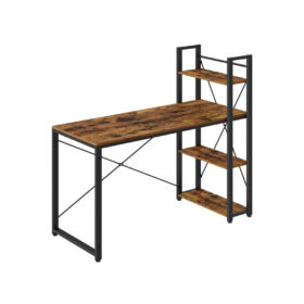 Schreibtisch Computertisch mit Regalen Homeoffice Büro NORIX