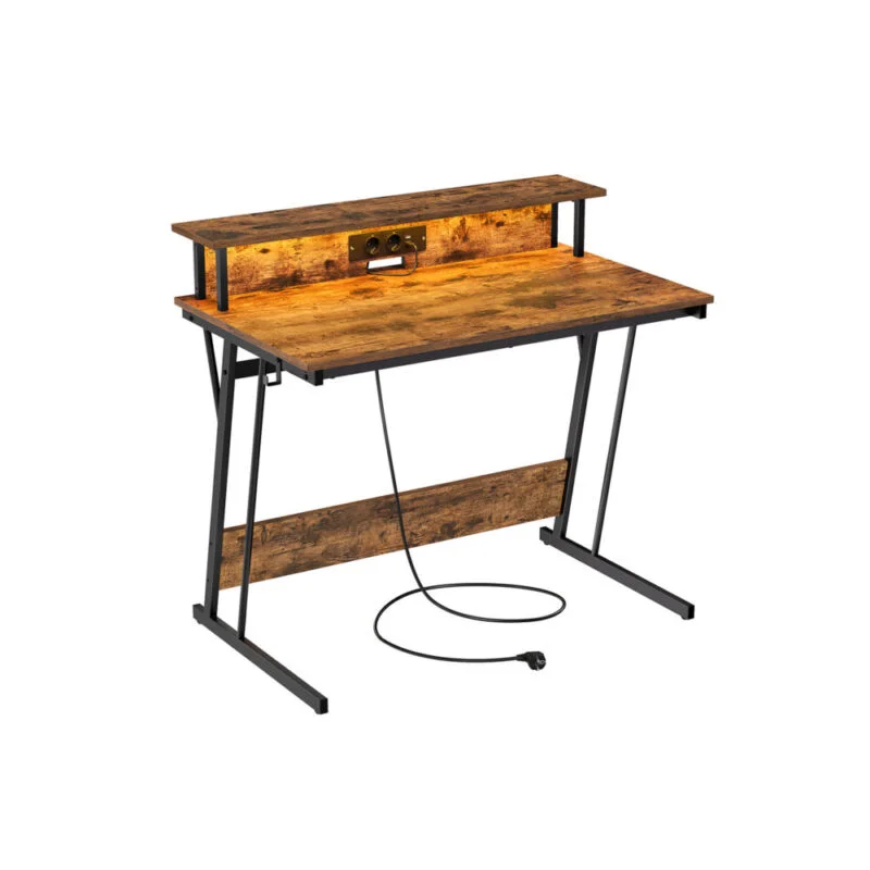 Schreibtisch Gamingtisch Computertisch mit Monitor VORTEX