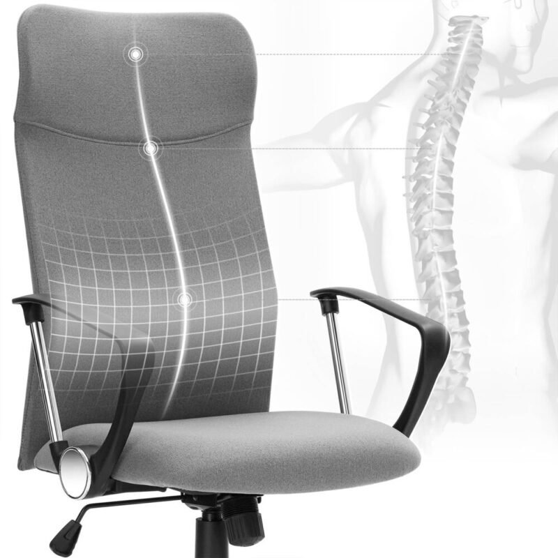 Bürostuhl ergonomisch höhenverstellbar drehbar ONARO – Bild 6