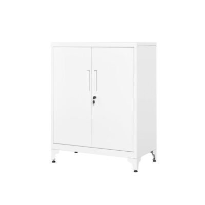 Aktenschrank Mehrzweckschrank Büroschrank aus Stahl ALENA