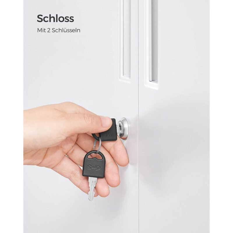 Aktenschrank Mehrzweckschrank Büroschrank aus Stahl ALENA – Bild 8