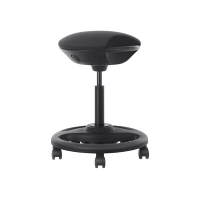 Bürohocker ergonomischer Arbeitshocker Rollhocker Drehstuhl Rollen SAM