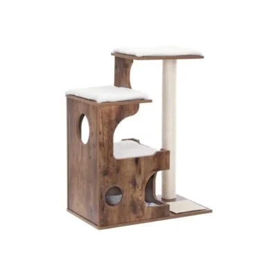 Kratzbaum 88cm Mittel Katzenbaum Höhle VESPER