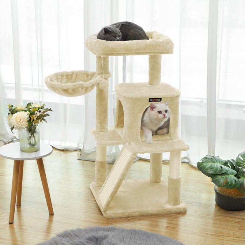 Kratzbaum Katzenbaum Kletterturm Höhle FELICIA – Bild 2