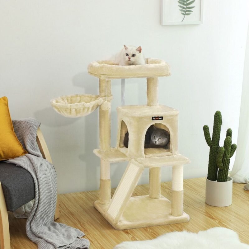 Kratzbaum Katzenbaum Kletterturm Höhle FELICIA – Bild 3
