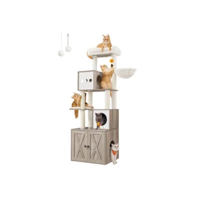 Katzenbaum Mit Katzenschrank CAVALLO