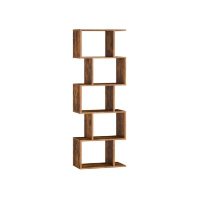 Bücherregal Regal Mit 5 Ebenen Standregal Büroregal OSIRIS