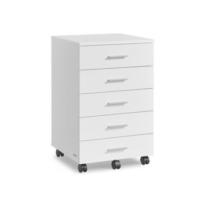 Mobiler Rollcontainer Aktenschrank mit fünf Schubladen OZ